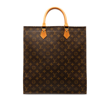 LOUIS VUITTON Monogram Sac Plat Tote Bag