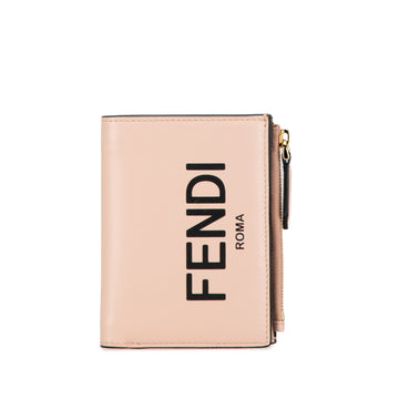 FENDI Leather Bifold Wallet Small Wallets