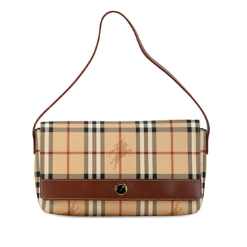 BURBERRY Haymarket Check Shoulder Bag