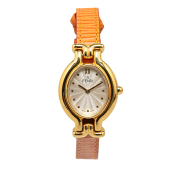 FENDI Quartz Gold Plated Chameleon 640L Watch