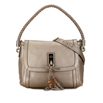 GUCCI Leather Bella Satchel