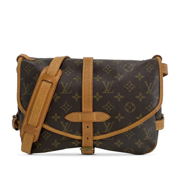 LOUIS VUITTON Monogram Saumur 30 Crossbody Bag