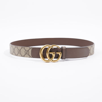 Gucci Marmont Belt Supreme / Brown Canvas 85cm 34