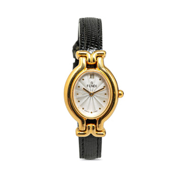 FENDI Quartz Gold Plated Chameleon 640L Watch