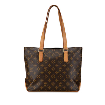 LOUIS VUITTON Monogram Cabas Piano Tote Bag