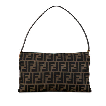 FENDI Zucca Canvas Shoulder Bag