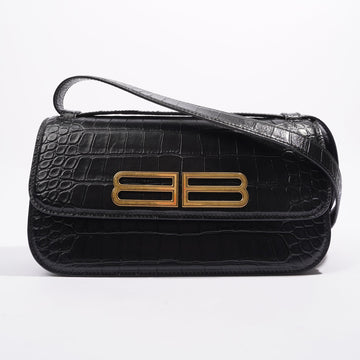 Balenciaga Gossip Bag Black Leather Small