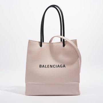 Balenciaga Shopping North South Bag Dusty Pink Leather