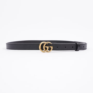 Gucci Marmont Belt Black Leather 95cm
