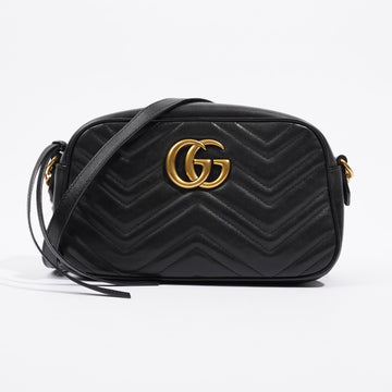 Gucci GG Marmont Bag Black Leather Small