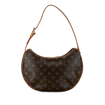 LOUIS VUITTON Monogram Croissant MM Hobo Bag