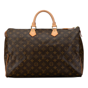 LOUIS VUITTON Monogram Speedy 40 Boston Bag