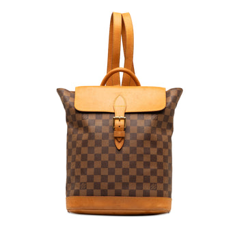 LOUIS VUITTON Damier Ebene Arlequin Soho Backpack