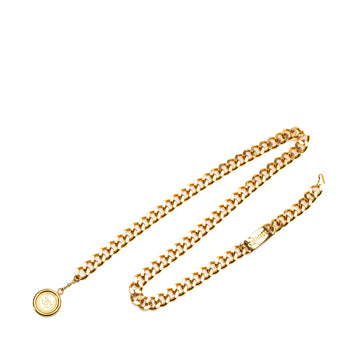 CHANEL CC Medallion Chain-Link Belt