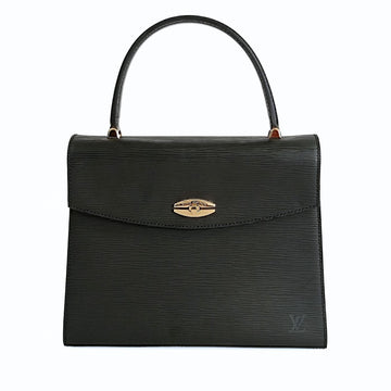 LOUIS VUITTON Louis Vuitton Louis Vuitton Malesherbes Kelly handbag in black Epi leather