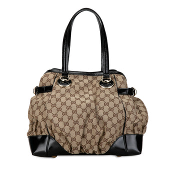 GUCCI GG Canvas Full Moon Tote Tote Bag