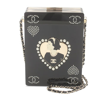 CHANEL Plexiglass Card Casino Minaudiere Bag