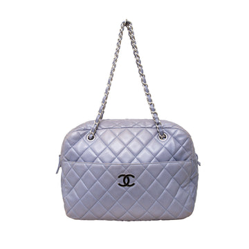 CHANEL Chanel Quilted Leather Camera Bag