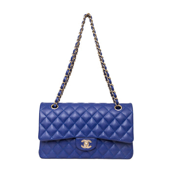 CHANEL Chanel Caviar Quilted Leather Double Flap Bag