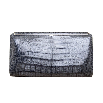 COLLECTION PRIVEE Collection Privee Exotic Animal Leather Clutch