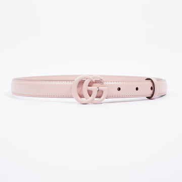 Gucci GG Marmont Thin Belt Light Pink Leather 70cm 28