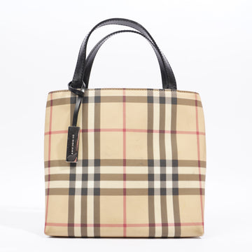 Burberry Classic Handbag House Check Canvas