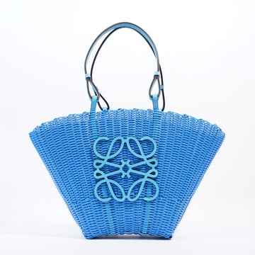 Loewe x Paula's Ibiza Small Mermaid Basket Blue Recycled Plastic