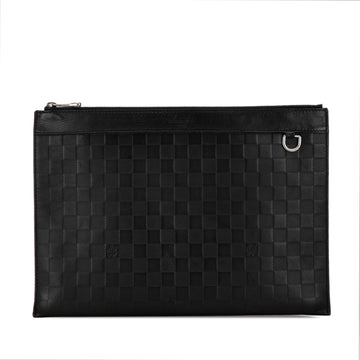 LOUIS VUITTON Damier Infini Discovery Pochette Clutch Bag