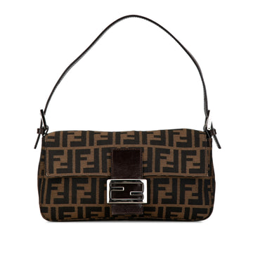 FENDI Zucca Canvas Baguette