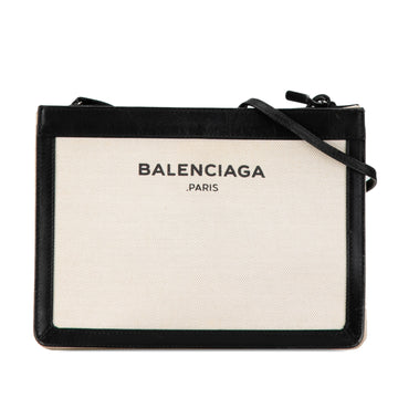 BALENCIAGA Navy Pochette Crossbody Crossbody Bag