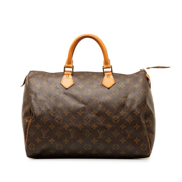 LOUIS VUITTON Monogram Speedy 35 Boston Bag