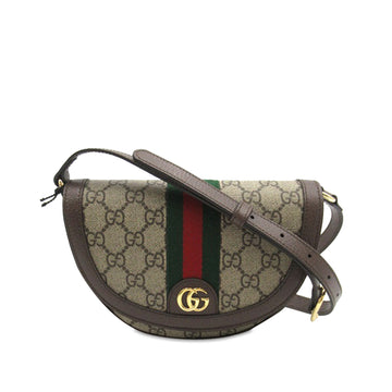 GUCCI Mini GG Supreme Ophidia Crossbody Crossbody Bag