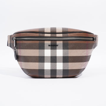 Burberry Cason Belt Bag Dark Birch Brown Polyurethane