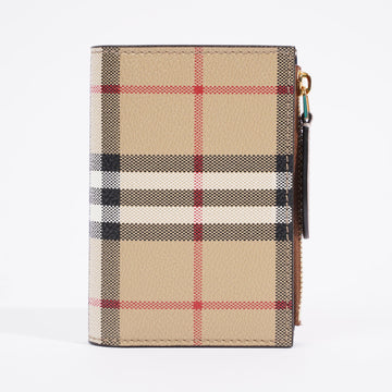 Burberry Bifold Wallet Archive Beige Leather