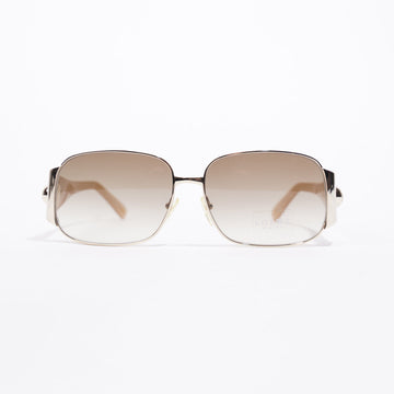 Loewe Loewe Ball Detail Sunglasses Gold Base Metal 61mm 15mm