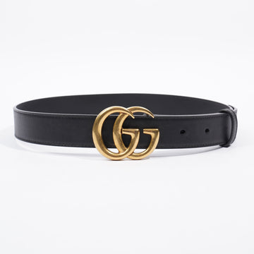 Gucci Marmont Belt Black Leather 70cm 28