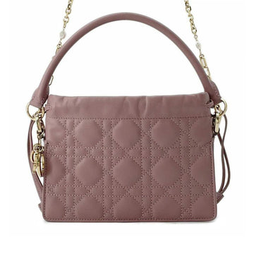 DIOR Mini Lambskin Cannage Milly Satchel