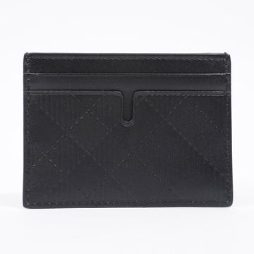 Burberry Sandon Card Case Black Leather