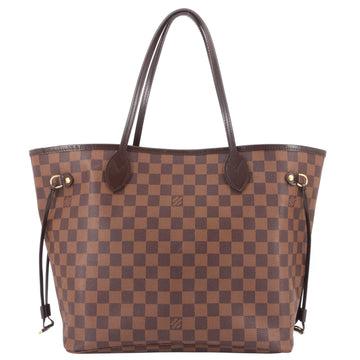 LOUIS VUITTON Neverfull MM Damier Ebene Canvas Bag