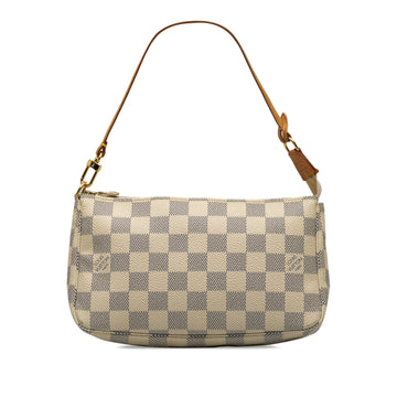 LOUIS VUITTON Damier Azur Pochette Accessoires Shoulder Bag