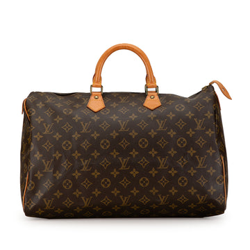 LOUIS VUITTON Monogram Speedy 40 Boston Bag