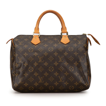 LOUIS VUITTON Monogram Speedy 30 Boston Bag