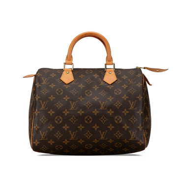 LOUIS VUITTON Monogram Speedy 30 Boston Bag