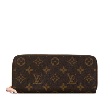 LOUIS VUITTON Monogram Clemence Wallet Long Wallets