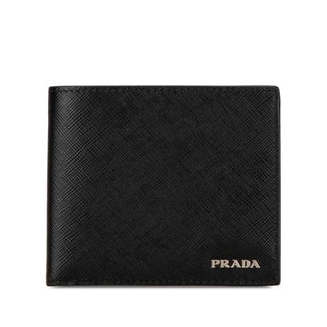 PRADA Saffiano Bifold Wallet Small Wallets