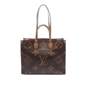 LOUIS VUITTON Monogram Reverse Giant OnTheGo GM Satchel