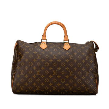 LOUIS VUITTON Monogram Speedy 40 Boston Bag