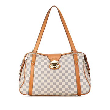 LOUIS VUITTON Damier Azur Stresa PM Shoulder Bag