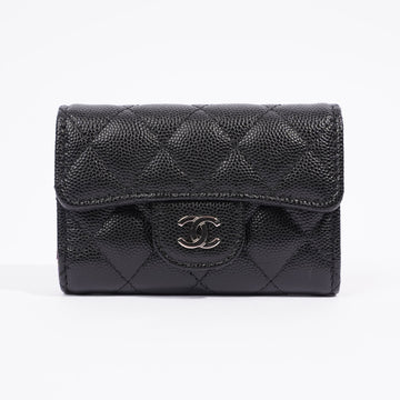 Chanel 4 Key Holder Wallet Caviar Leather