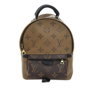 LOUIS VUITTON Monogram Reverse Mini Palm Springs Backpack